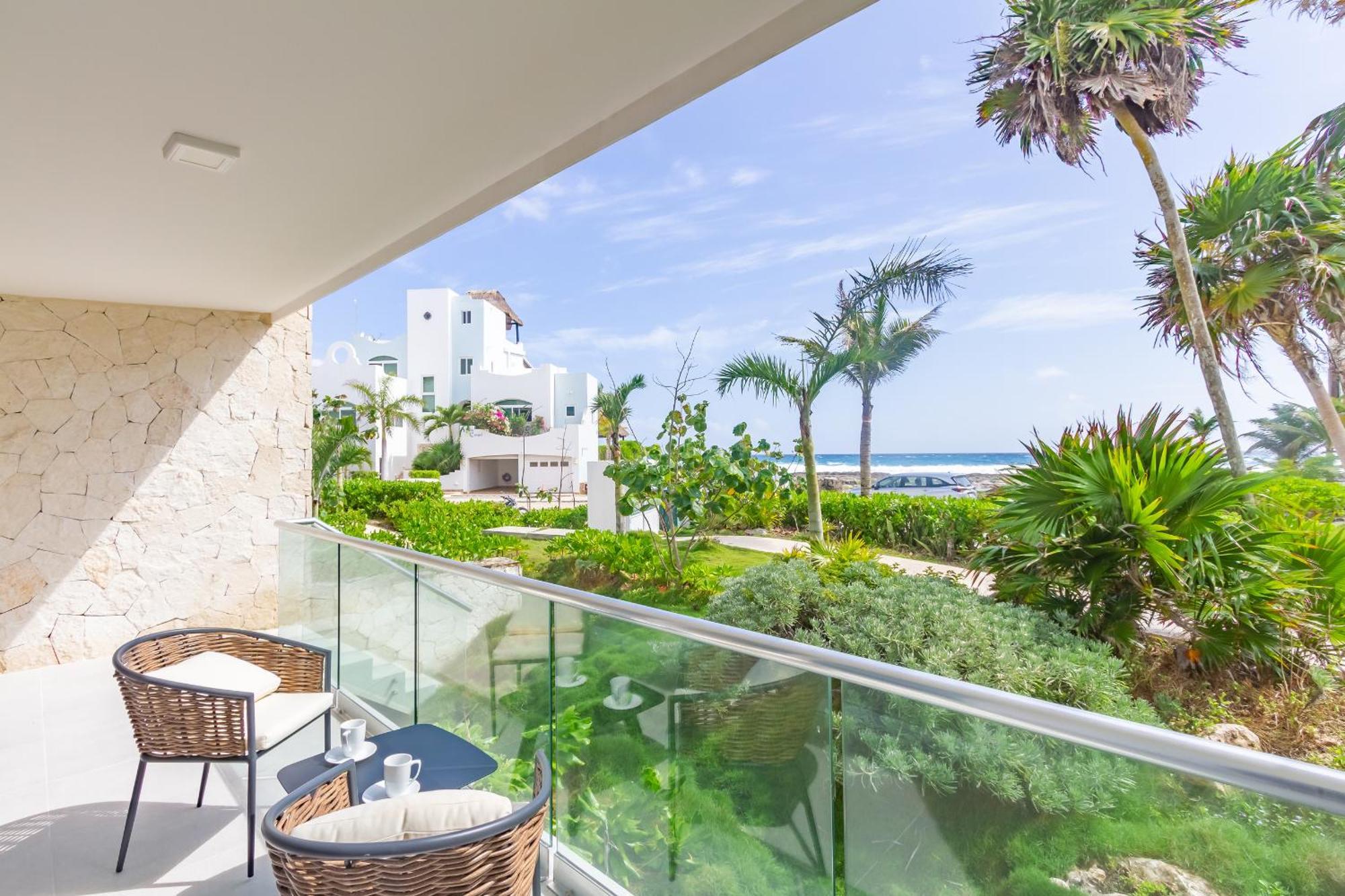Santamar By Tao Beach Condos With Pool & Walk To Ocean Akumal Εξωτερικό φωτογραφία